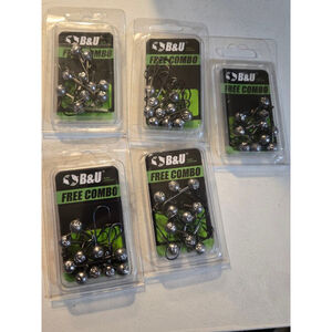 Unisex B&U Other One Size Silver Black Fishing Gear